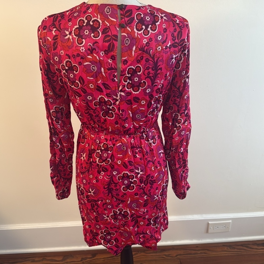 NEW Anthropologie Maeve Wrap Dress Pink Floral XS
NWT - Picture 7 of 9